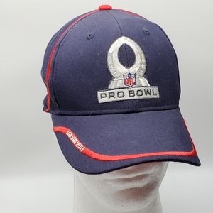 NWT NFL All-star Pro Bowl Hawaii 2011 navy Bland red adjustable velcro strap hat
